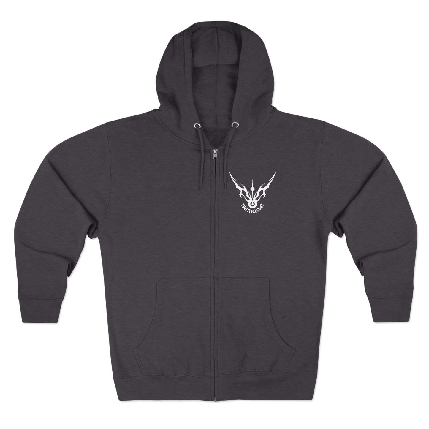 ***Y2K Gothic Wings Zipper Hoodie - TheFitsCloset Exclusive***