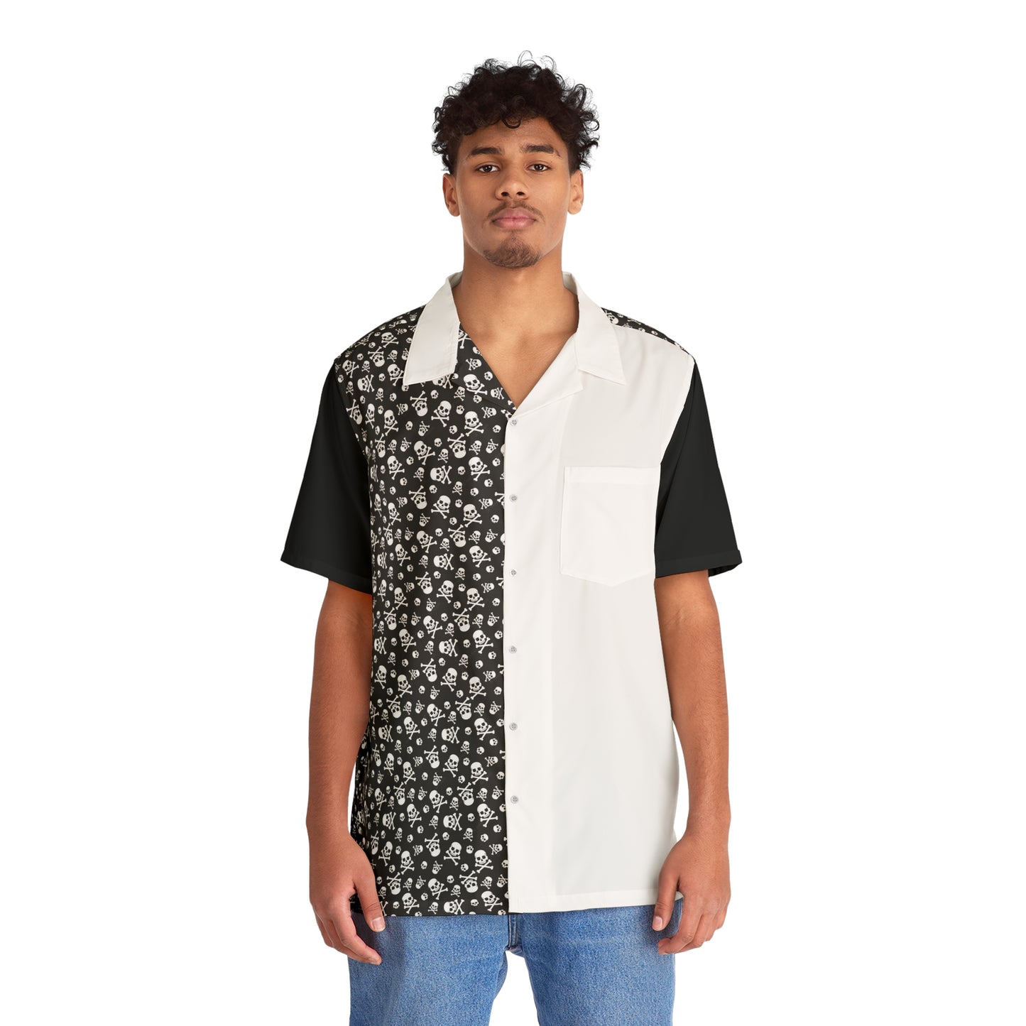 Skull and Bone Hawaiian Shirt