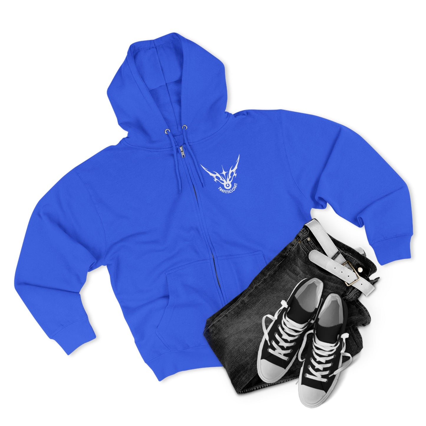 ***Y2K Gothic Wings Zipper Hoodie - TheFitsCloset Exclusive***