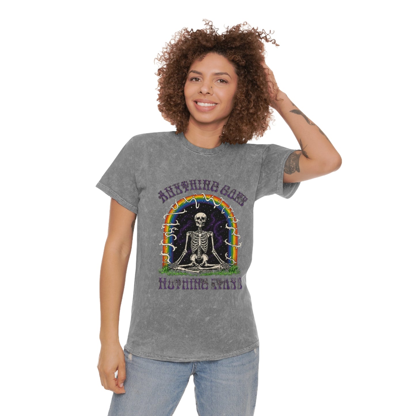 ***Anything Goes, Nothing Matters - Vintage Mineral Wash Tee