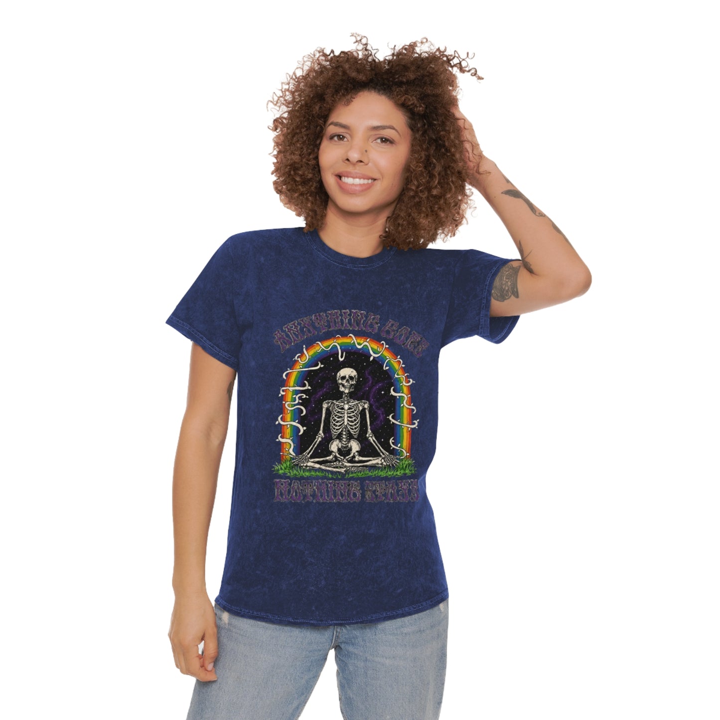 ***Anything Goes, Nothing Matters - Vintage Mineral Wash Tee