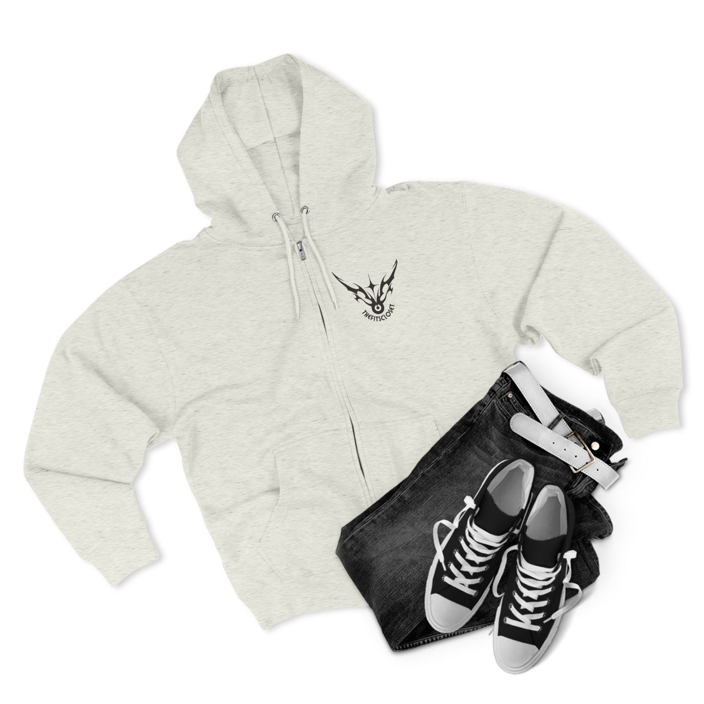 ***Y2K Gothic Wings Zipper Hoodie - TheFitsCloset Exclusive***