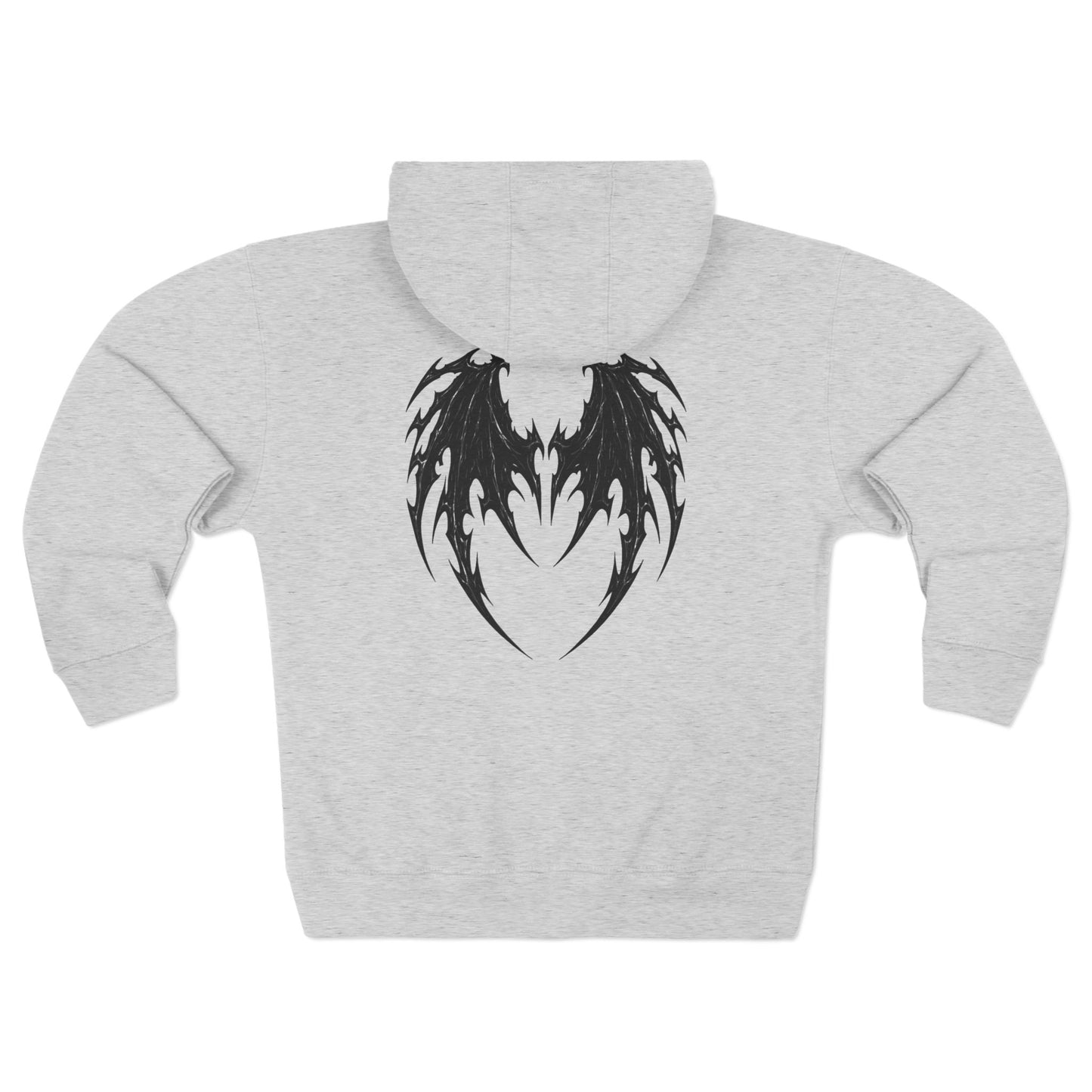 ***Y2K Gothic Wings Zipper Hoodie - TheFitsCloset Exclusive***