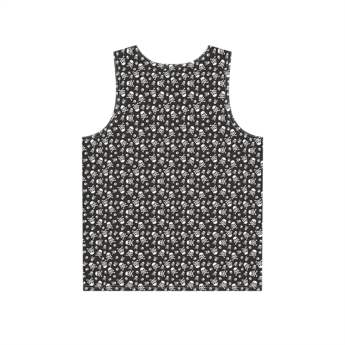 Emo Skull and Bone Tank Top