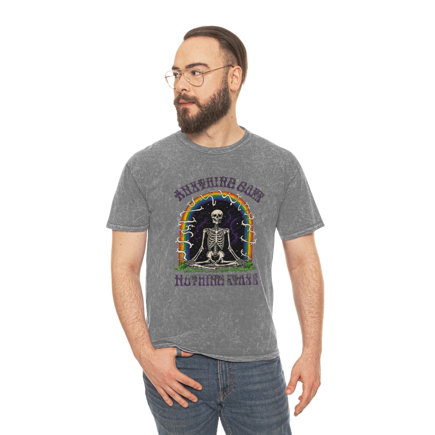 ***Anything Goes, Nothing Matters - Vintage Mineral Wash Tee
