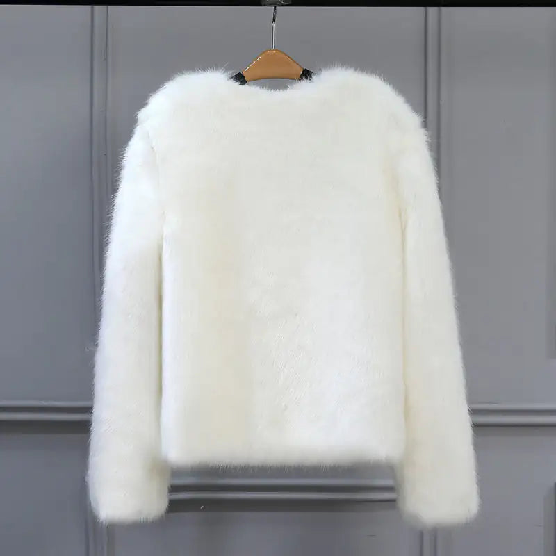 CozyLux Faux Fur Throw