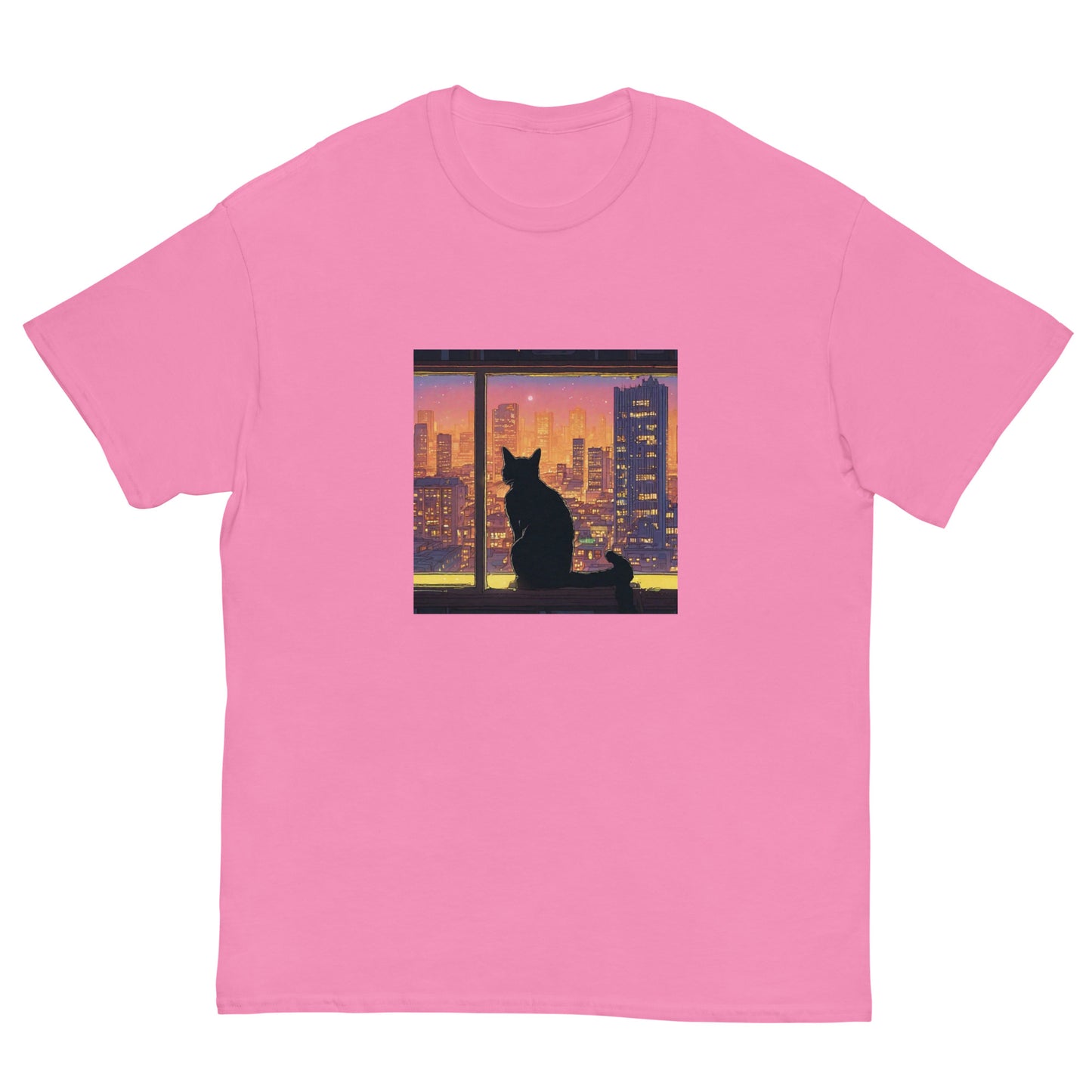 Cityscape Kitty - Unisex classic tee