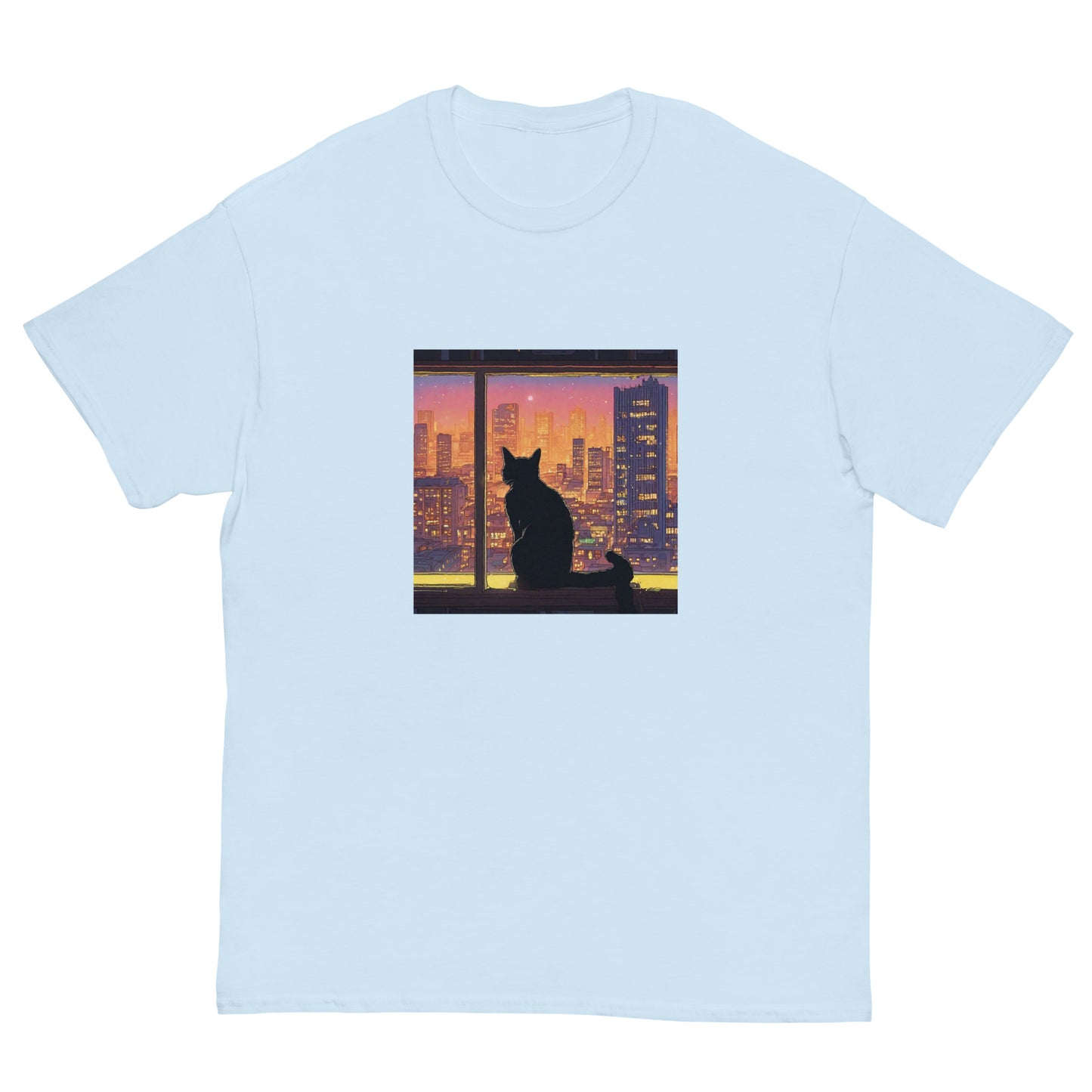 Cityscape Kitty - Unisex classic tee