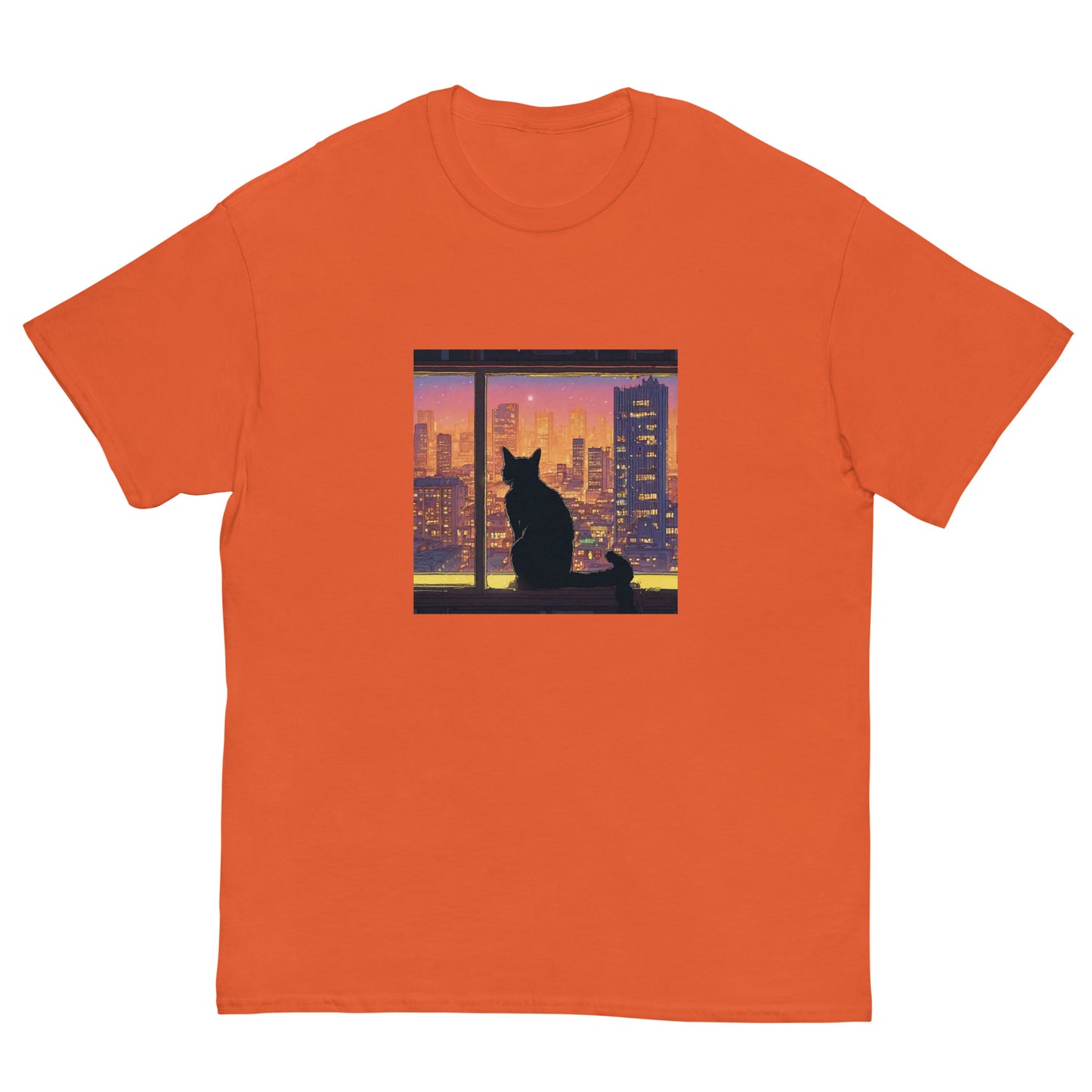 Cityscape Kitty - Unisex classic tee