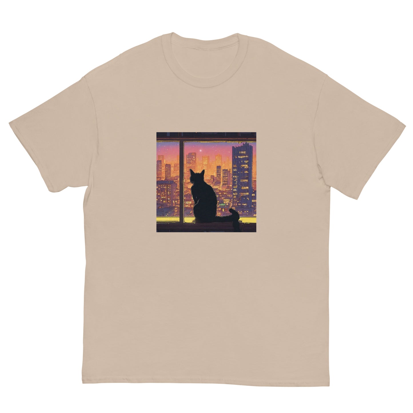 Cityscape Kitty - Unisex classic tee