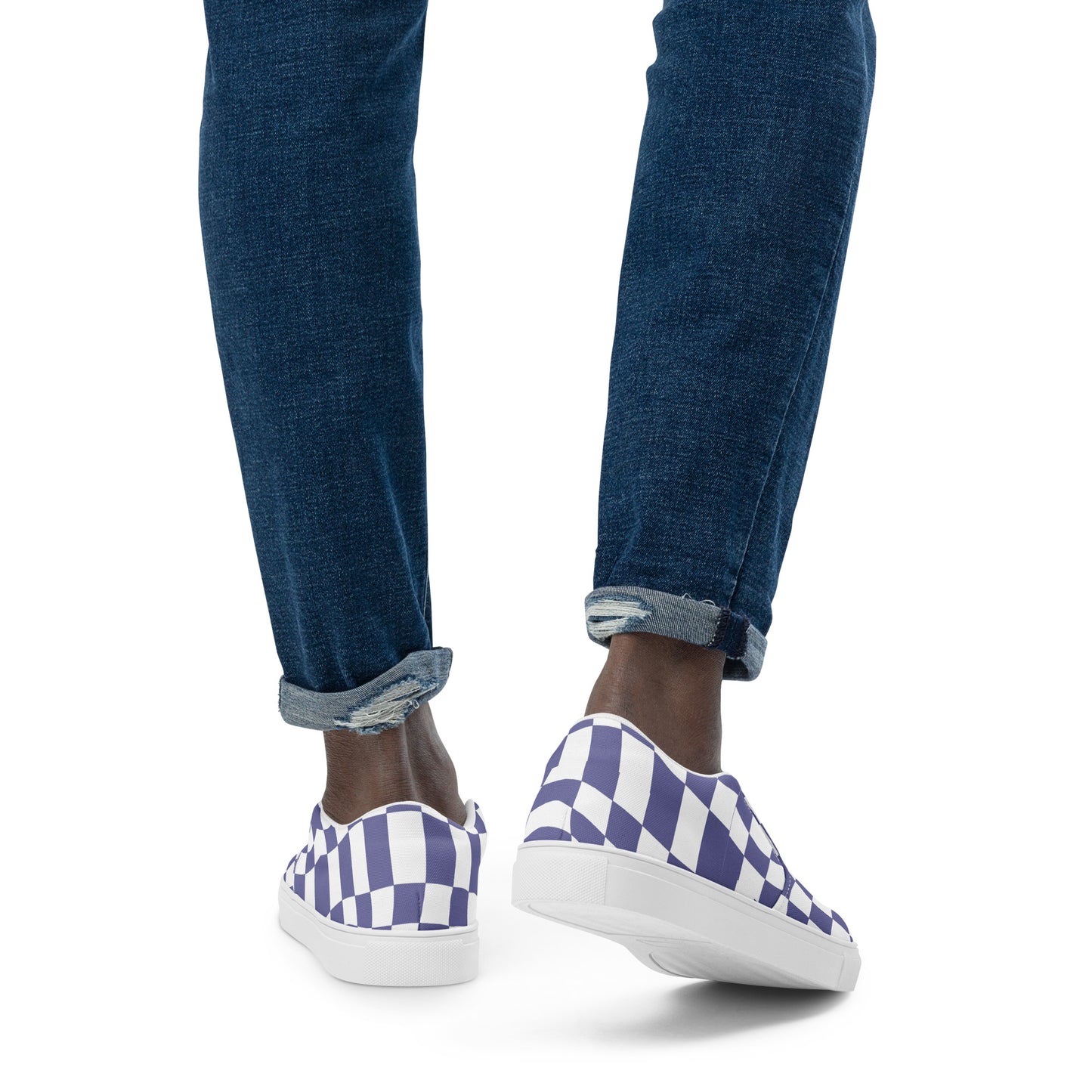 Classic Wavy Checkerboard Shoes