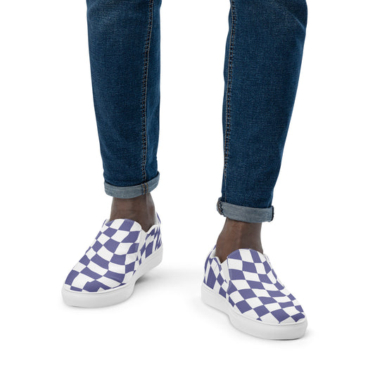 Classic Wavy Checkerboard Shoes