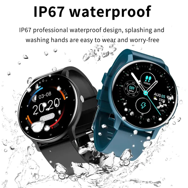 1.3-Inch Multi-Purpose Social Media Accessible Adjustable Fit Smart Watch